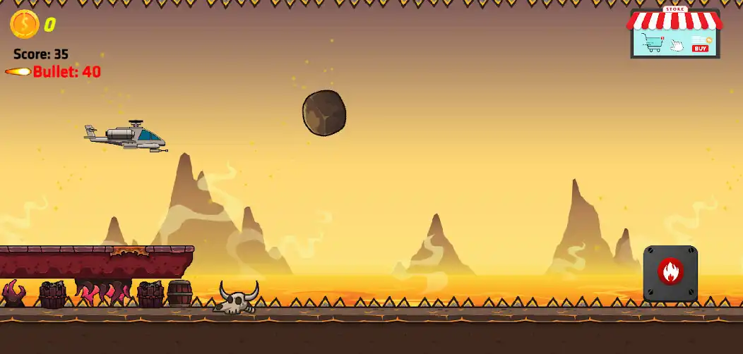 Play Fly to Copter as an online game Fly to Copter with UptoPlay