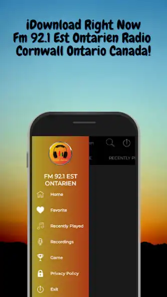 Play Fm 92.1 Est Ontarien Radio Cornwall Ontario Canada  and enjoy Fm 92.1 Est Ontarien Radio Cornwall Ontario Canada with UptoPlay