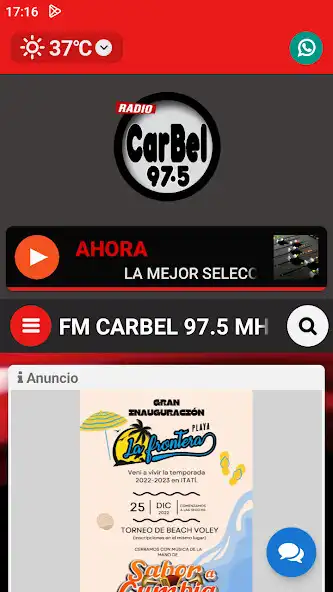 Play Fm  Carbel  97.5  and enjoy Fm  Carbel  97.5 with UptoPlay