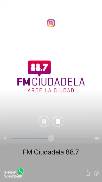 Play FM CIUDADELA 88.7  and enjoy FM CIUDADELA 88.7 with UptoPlay