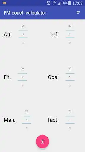 Play APK FM coach calculator  and enjoy FM coach calculator with UptoPlay org.no_ip.tbrzica.fmcoachcalculator