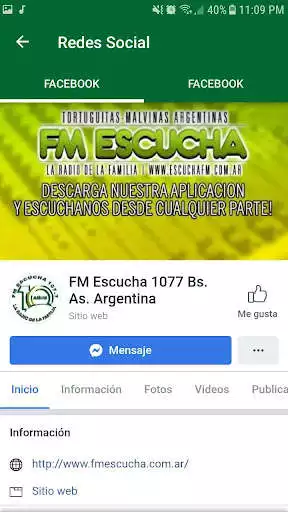 Play FM Escucha 107.7 - Tortuguitas Bs As as an online game FM Escucha 107.7 - Tortuguitas Bs As with UptoPlay