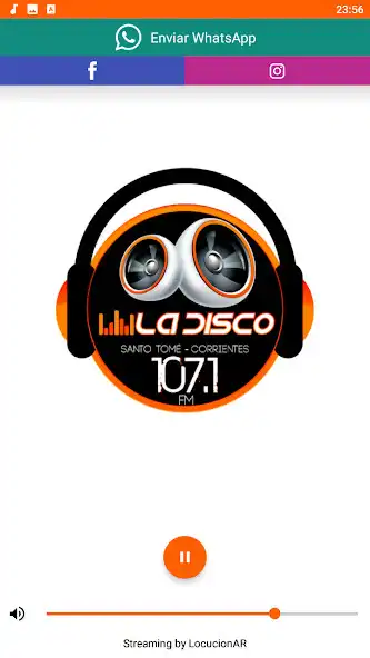 Play FM La Disco 107.1 MHz as an online game FM La Disco 107.1 MHz with UptoPlay