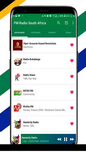 Play FM Radio South Africa as an online game FM Radio South Africa with UptoPlay