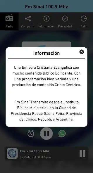 Play Fm Sinai 100.9 Mhz as an online game Fm Sinai 100.9 Mhz with UptoPlay