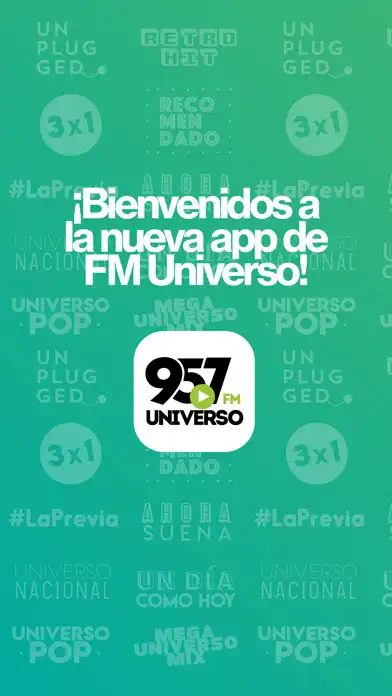 Play FM Universo 95.7  and enjoy FM Universo 95.7 with UptoPlay