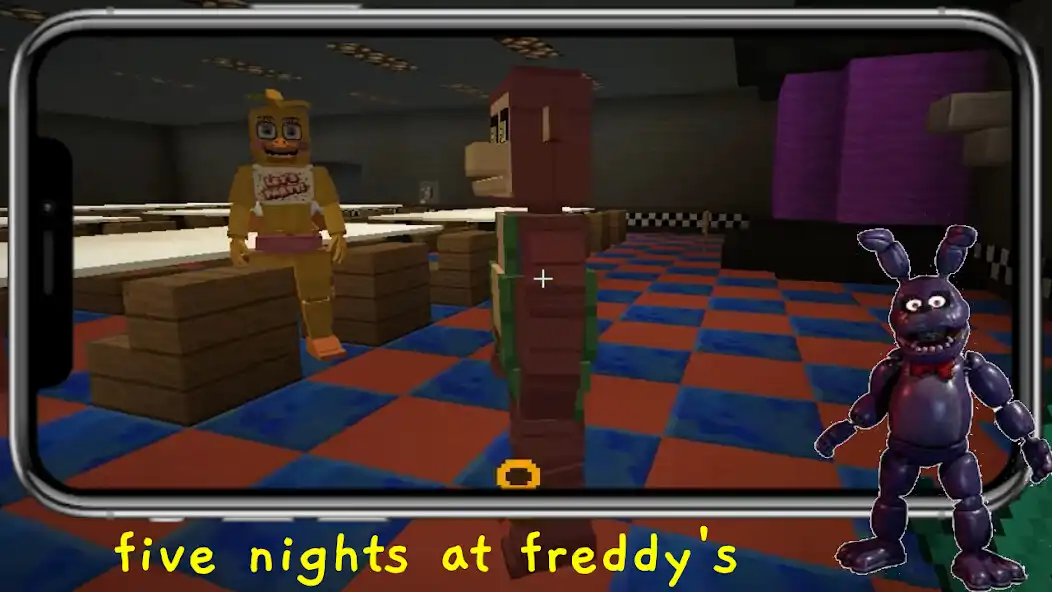 Play FNaF 9 mod  for Minecraft PE as an online game FNaF 9 mod  for Minecraft PE with UptoPlay