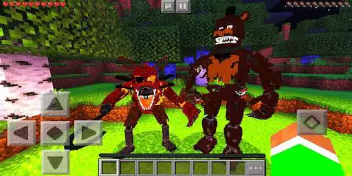 Play FNAF Freddy Fazbear Jumpscare Animatronic MCPE Mod as an online game FNAF Freddy Fazbear Jumpscare Animatronic MCPE Mod with UptoPlay