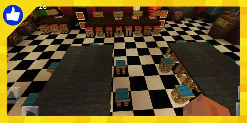 Play FNAF Horror Pizzeria Simulator. Map for MCPE Play FNAF Horror Pizzeria Simulator. Map for MCPE