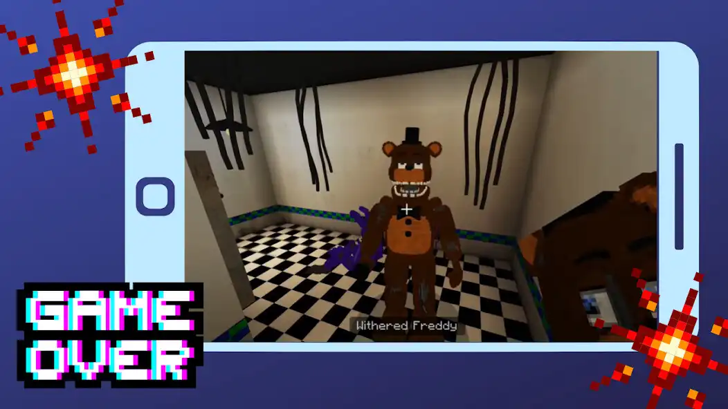 Play FNAF Mod and Map for MCPE as an online game online FNAF Mod and Map for MCPE with UptoPlay Play FNAF Mod and Map for MCPE as an online game FNAF Mod and Map for MCPE with UptoPlay