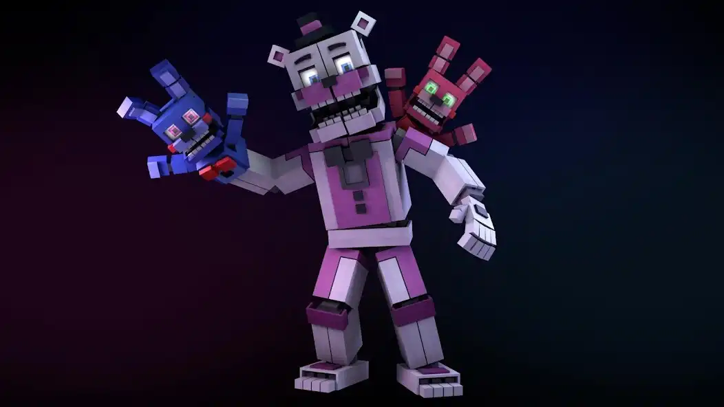 Play FNAF Mods for Minecraft PE  and enjoy FNAF Mods for Minecraft PE with UptoPlay