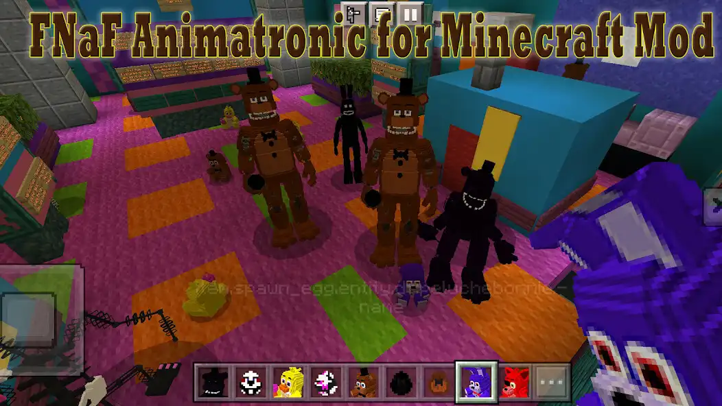 Play FNaF Mods Maps for Minecraft as an online game FNaF Mods Maps for Minecraft with UptoPlay