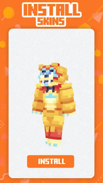 Play FNAF Skin Pack For Minecraft as an online game FNAF Skin Pack For Minecraft with UptoPlay