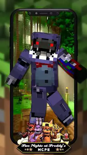 Play FNAF Skins Minecraft PE as an online game FNAF Skins Minecraft PE with UptoPlay