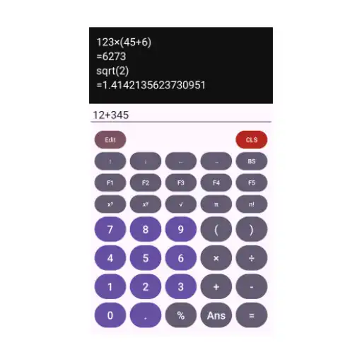 Play FnCalc ボタンに式の割り当てが可能な履歴付き電卓 APK