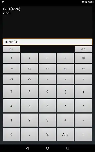 Play FnCalc ボタンに式の割り当てが可能な履歴付き電卓 as an online game FnCalc ボタンに式の割り当てが可能な履歴付き電卓 with UptoPlay