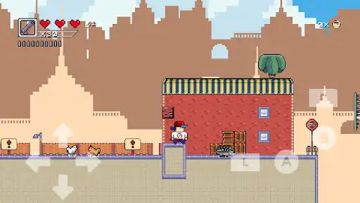 Play Fnf Boyfriend Pixel Platformer as an online game Fnf Boyfriend Pixel Platformer with UptoPlay