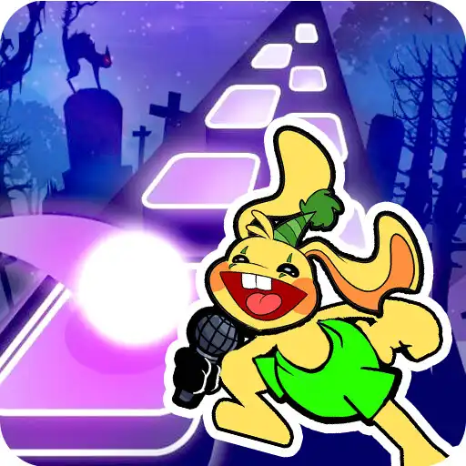 Play FNF Bunzo Bunny Tiles Hop Mod APK