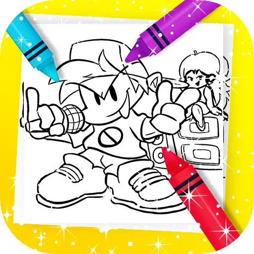 Play FnF Coloring Book APK