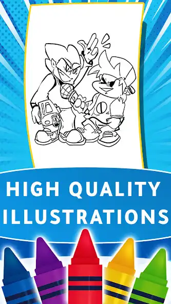 Play FnF Coloring Book  and enjoy FnF Coloring Book with UptoPlay