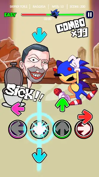 Play FNF EXE Sonik Rap Battle Music  and enjoy FNF EXE Sonik Rap Battle Music with UptoPlay