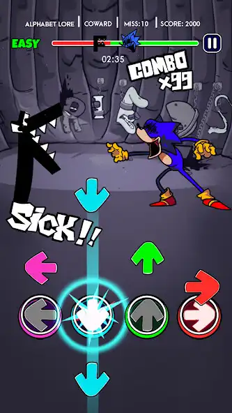 Play FNF EXE Sonik Rap Battle Music as an online game FNF EXE Sonik Rap Battle Music with UptoPlay