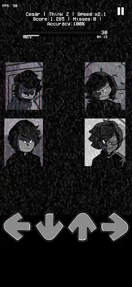 Play FNF Horror Analog Mandela Z as an online game FNF Horror Analog Mandela Z with UptoPlay