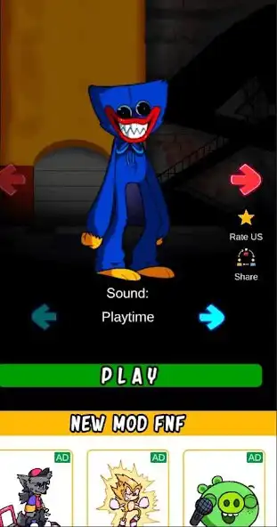 Play FNF Huggy Mod Test  and enjoy FNF Huggy Mod Test with UptoPlay