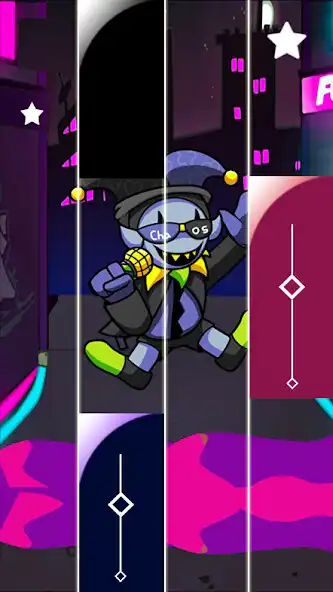Play FNF Jevil - Friday Night Funkin Piano Tiles as an online game FNF Jevil - Friday Night Funkin Piano Tiles with UptoPlay