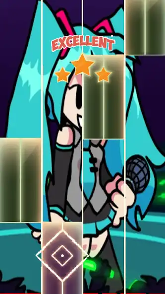 Play FNF Miku Night Funkin Piano Game as an online game FNF Miku Night Funkin Piano Game with UptoPlay