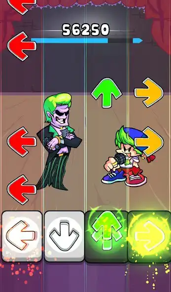 Play FNF Music Battle: Beat Hit Mod as an online game FNF Music Battle: Beat Hit Mod with UptoPlay