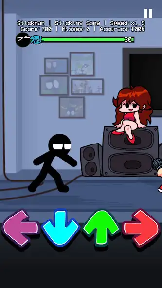 Play FNF Music Combat Stickman Mod  and enjoy FNF Music Combat Stickman Mod with UptoPlay