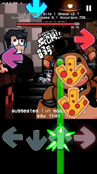 Play FNF Ourple Guy D-Sides V2 Mod as an online game FNF Ourple Guy D-Sides V2 Mod with UptoPlay