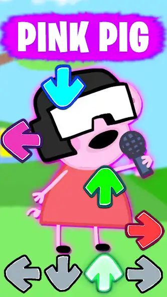 Play FNF Pink Pig VS Friday Mod as an online game FNF Pink Pig VS Friday Mod with UptoPlay