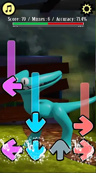 Play FNF Rainbow Friends Chapter 2 as an online game FNF Rainbow Friends Chapter 2 with UptoPlay
