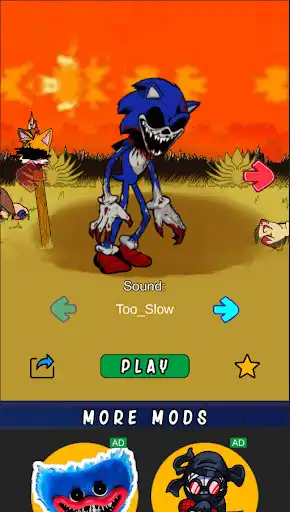 Play FNF Sonik.EXE Mod Test  and enjoy FNF Sonik.EXE Mod Test with UptoPlay
