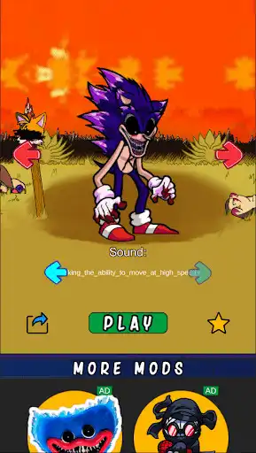 Play FNF Sonik.EXE Mod Test as an online game FNF Sonik.EXE Mod Test with UptoPlay