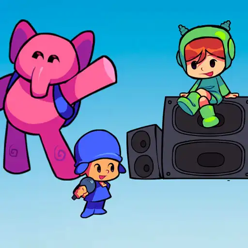 Play FNF Trampoline vs Pocoyos 2023 APK