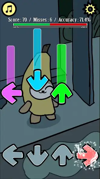 Play FNF vs Banana Cat Mod Test as an online game FNF vs Banana Cat Mod Test with UptoPlay