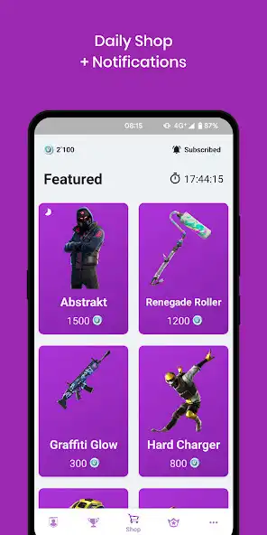 Play FN Track - Item Shop  Skins  and enjoy FN Track - Item Shop  Skins with UptoPlay
