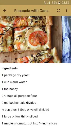 Play Focaccia bread recipes  and enjoy Focaccia bread recipes with UptoPlay