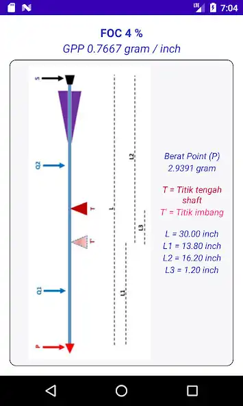 Play FOC Arrow Calculator as an online game FOC Arrow Calculator with UptoPlay