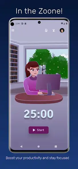 Play Focus and Study Timer by Zoone  and enjoy Focus and Study Timer by Zoone with UptoPlay