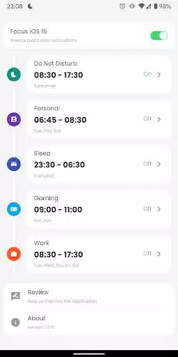 Play Focus iOS 15  and enjoy Focus iOS 15 with UptoPlay