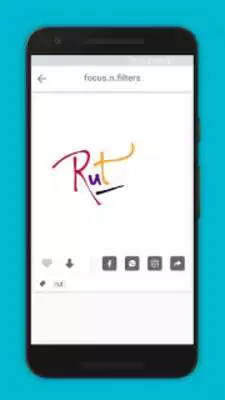 Play focus n filters - Name Art