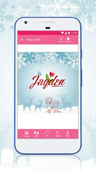 Play Focus n Filter - TextArt Editor as an online game Focus n Filter - TextArt Editor with UptoPlay