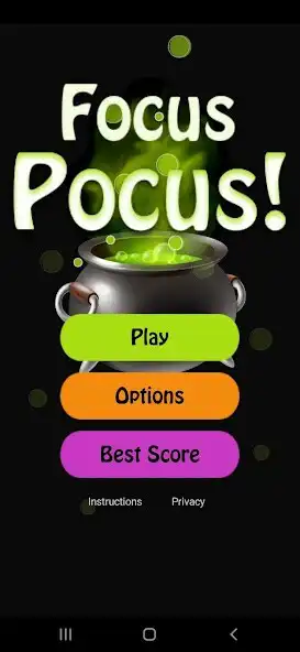 Play Focus Pocus - attention game as an online game Focus Pocus - attention game with UptoPlay