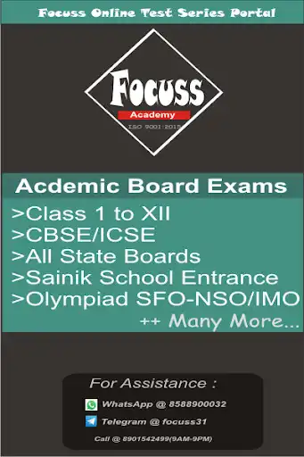 Play Focuss Academy as an online game online Focuss Academy with UptoPlay com.app.testseries.focussacademy Play Focuss Academy as an online game Focuss Academy with UptoPlay