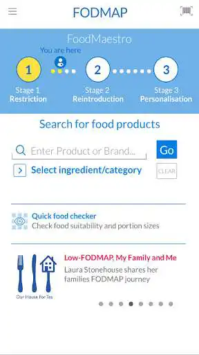 Play APK FODMAP Research  and enjoy FODMAP Research with UptoPlay com.foodmaestro.fodmaplite