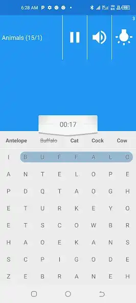 Play FoG Brain Word Search as an online game FoG Brain Word Search with UptoPlay